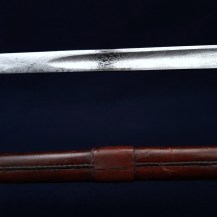 British 1895 Pattern Infantry Officers Sword with Pre Regulation Field Scabbard 10